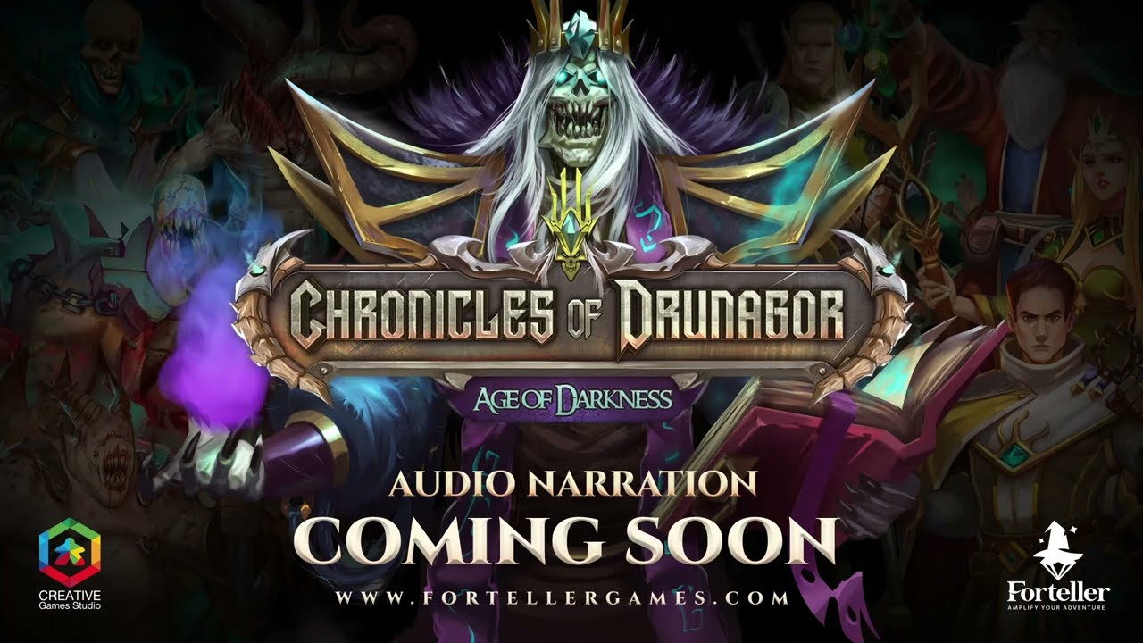 Creative Games Studio Chronicles of Drunagor: Forteller Narration Teaser
