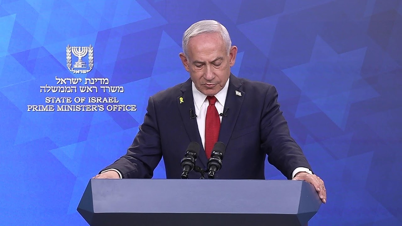 שידור חי: ראש הממשלה נתניהו מקיים מסיבת עיתונאים
