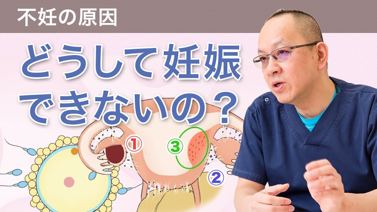 どうして妊娠できないの！？（不妊の原因）　「不妊治療はじめの一歩講座②」