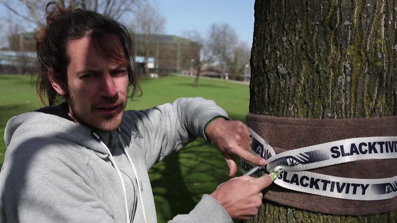 Slackline-Gear: SLACKTIVITY Tree Loop vs. Spanset
