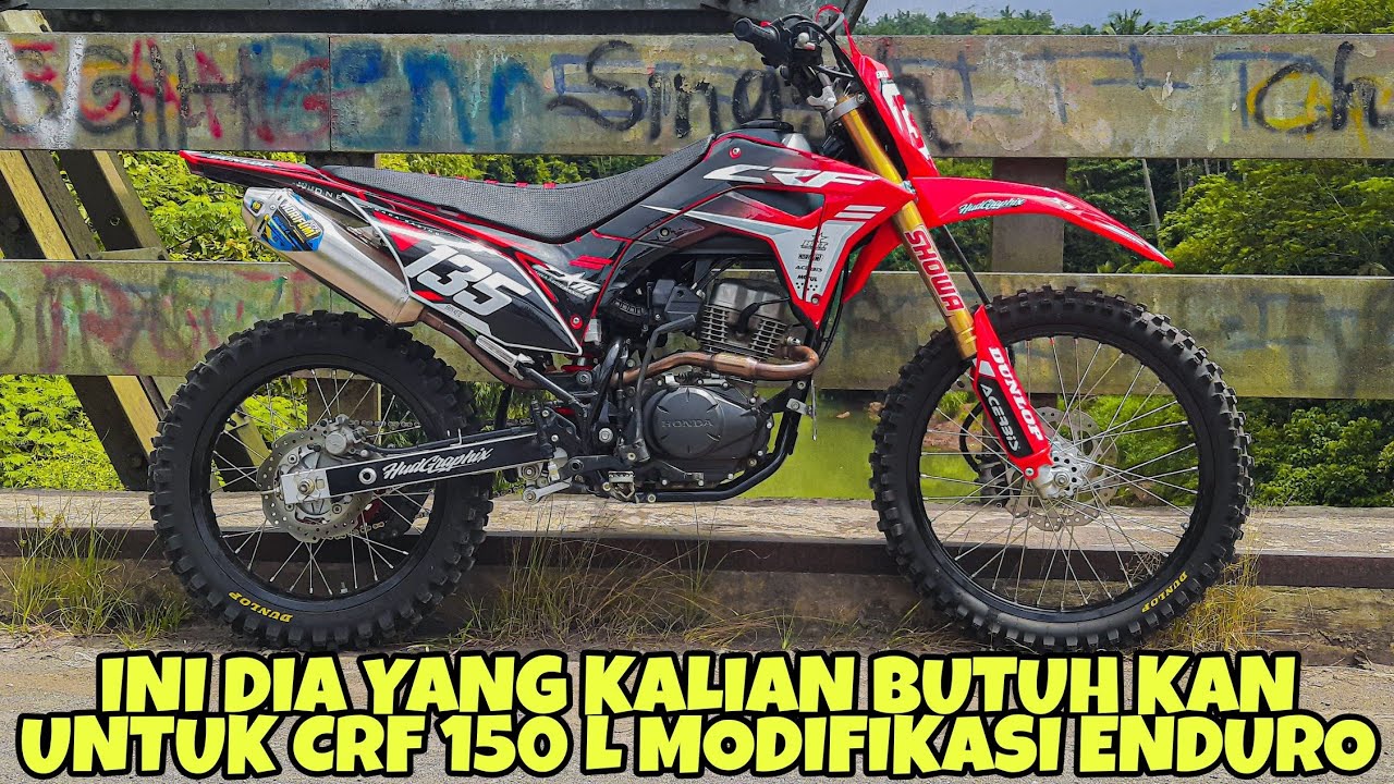REVIEW CRF 150 L MODIFIKASI ENDURO