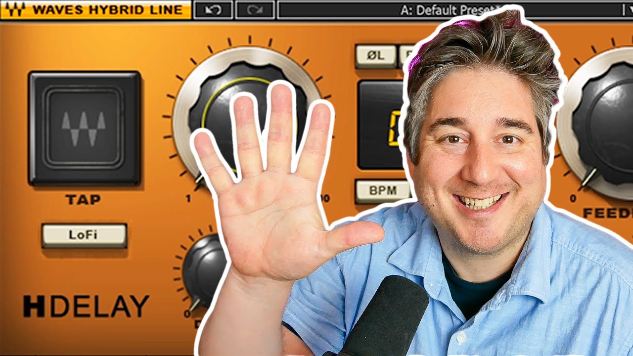 5 EFFETS AVEC LE H-DELAY, de WAVES