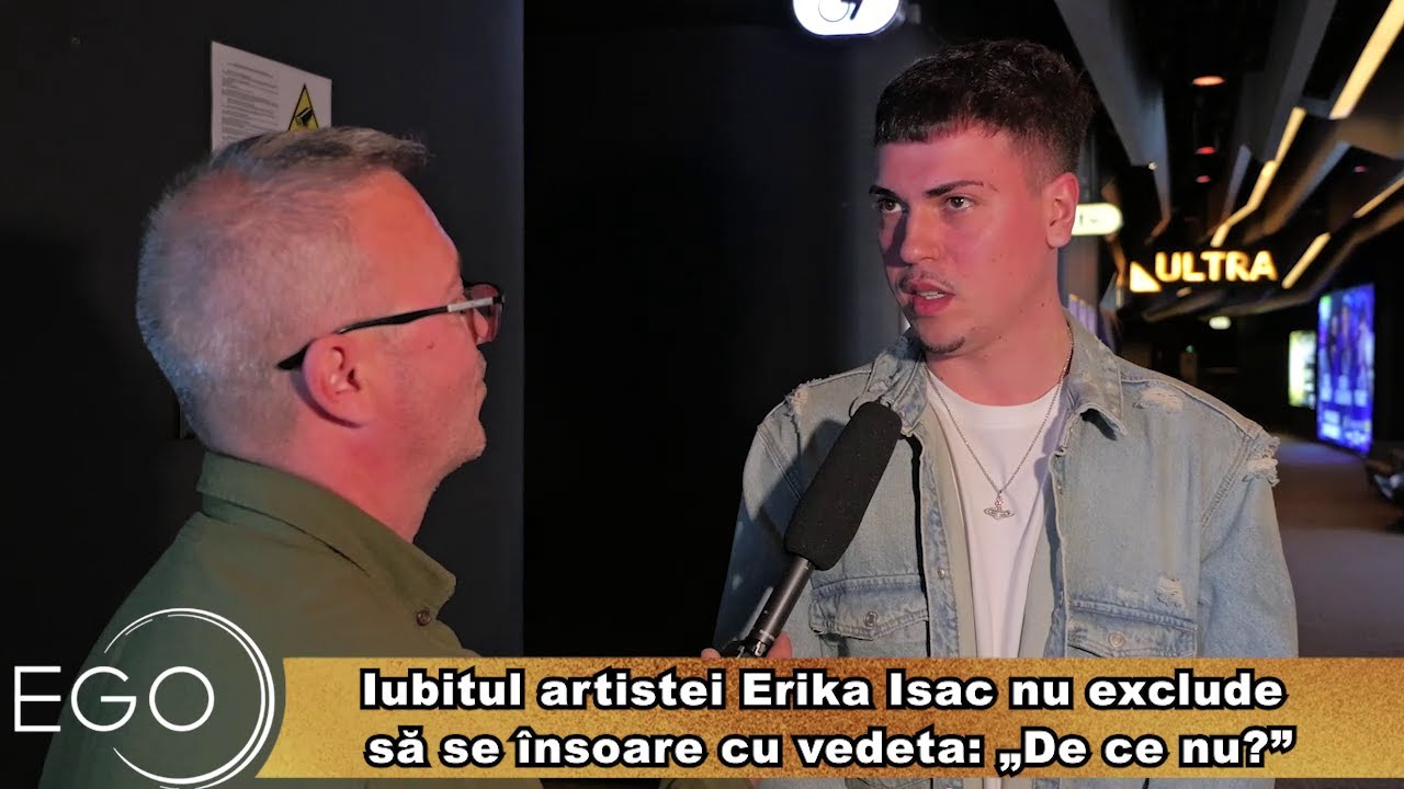 Iubitul artistei Erika Isac nu exclude să se însoare cu vedeta: ”De ce nu?” Cum este în intimitate?