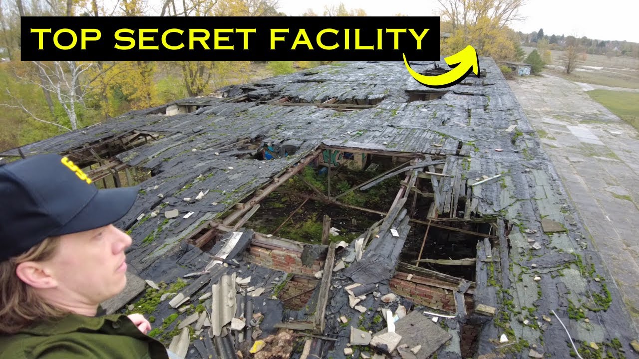 Inside a Decaying Military Aircraft Factory