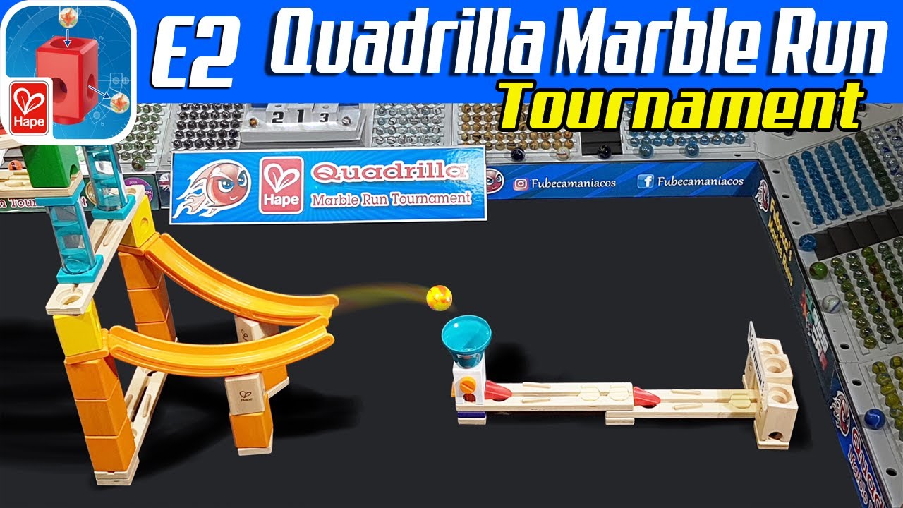 Quadrilla Marble Run JUMP E2 - Tournament by Fubeca's Marble Runs