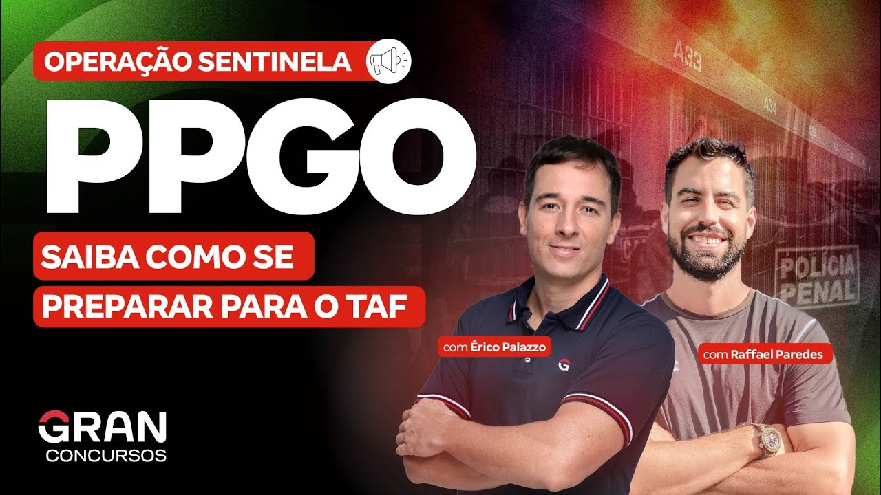 Concurso Polícia Penal GO: Saiba como se preparar para o TAF