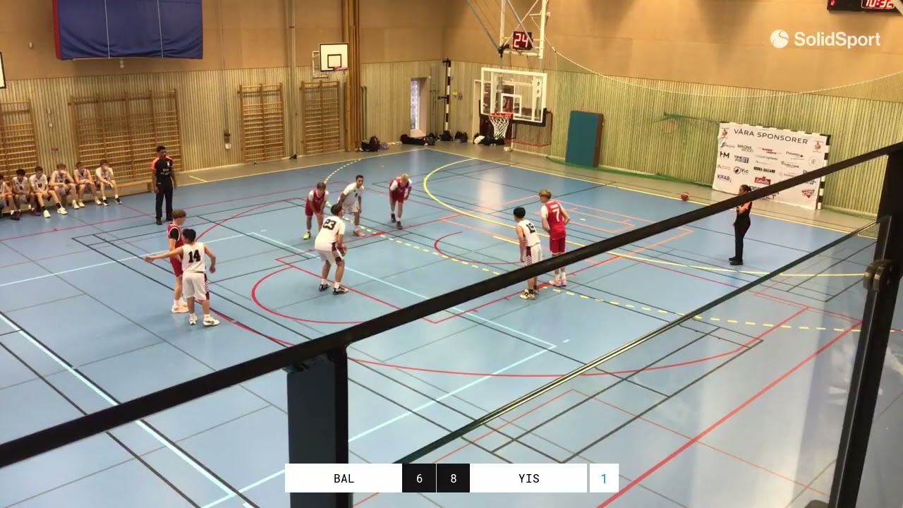 Basketklubben Lund 1950 - Ytterby IS Steamrollers  (W) 22-39