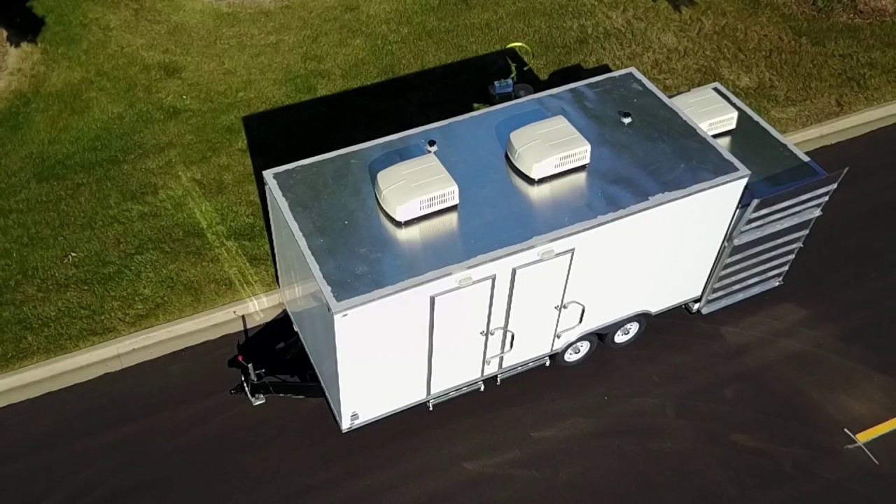 Luxury ADA Restroom Trailer | ADA +6 Portable Restrooms Trailer