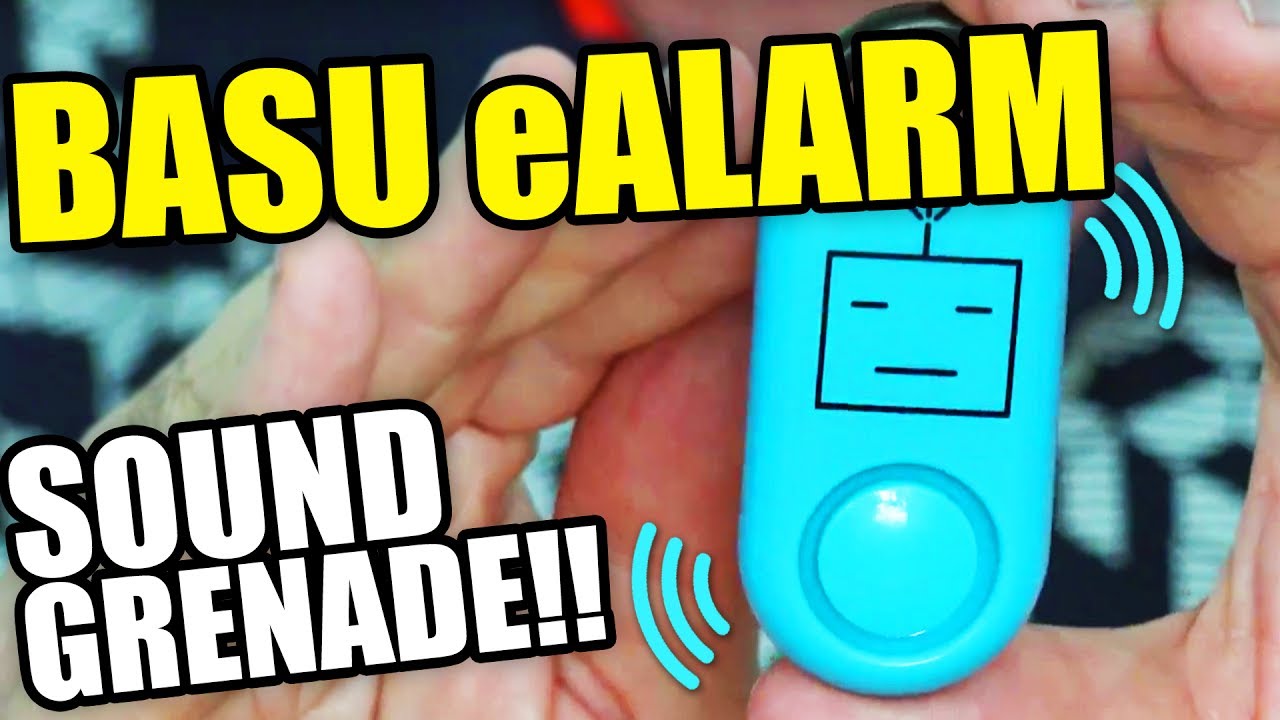 BASU eAlarm Review- Sound Grenade! | EpicReviewGuys CC