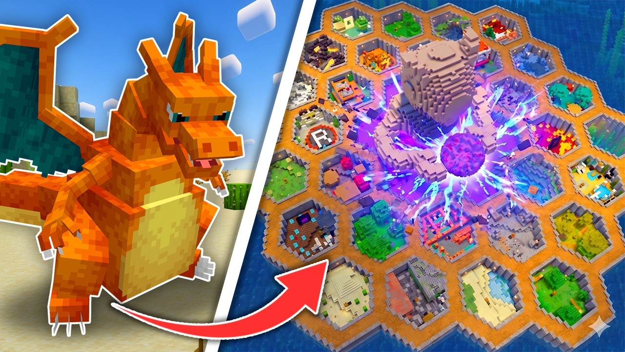 Constru&iacute; un ZOOL&Oacute;GICO para POK&Eacute;MON en Minecraft! (Cobblemon)
