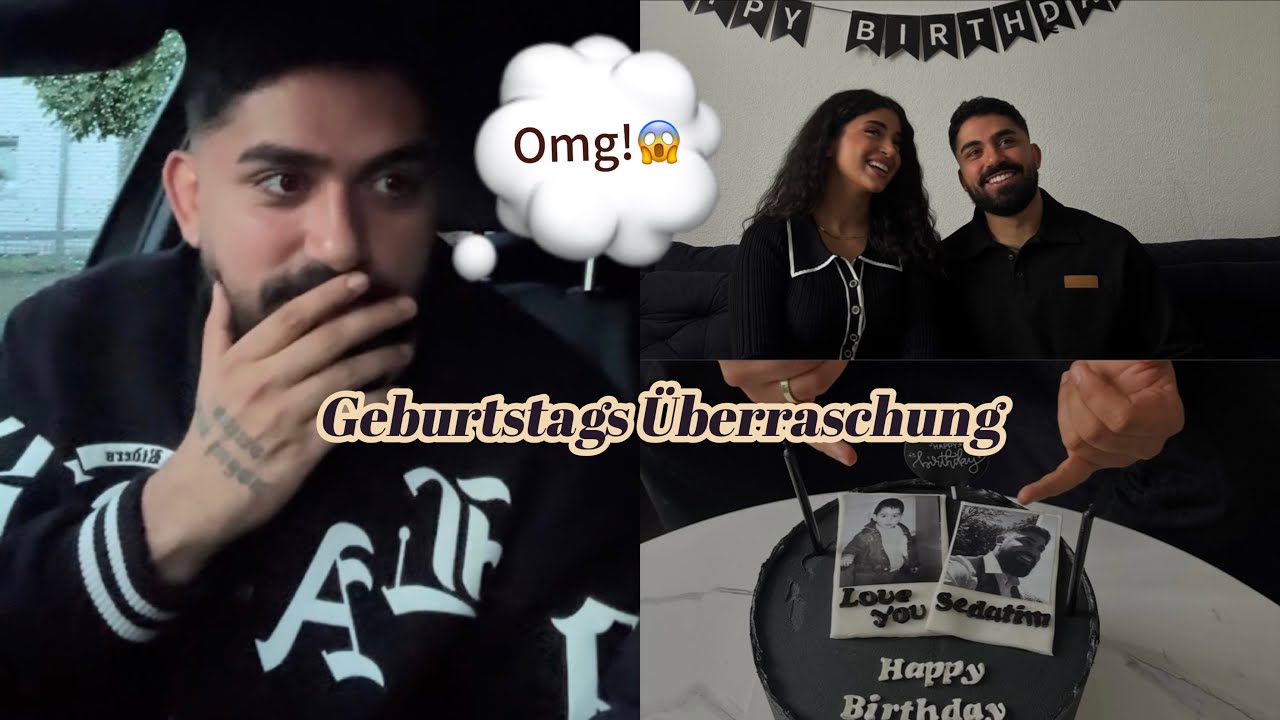 Sedats Geburtstagsüberraschung / Planung + Reaktion 🫣🤍 | Elif & Sedat