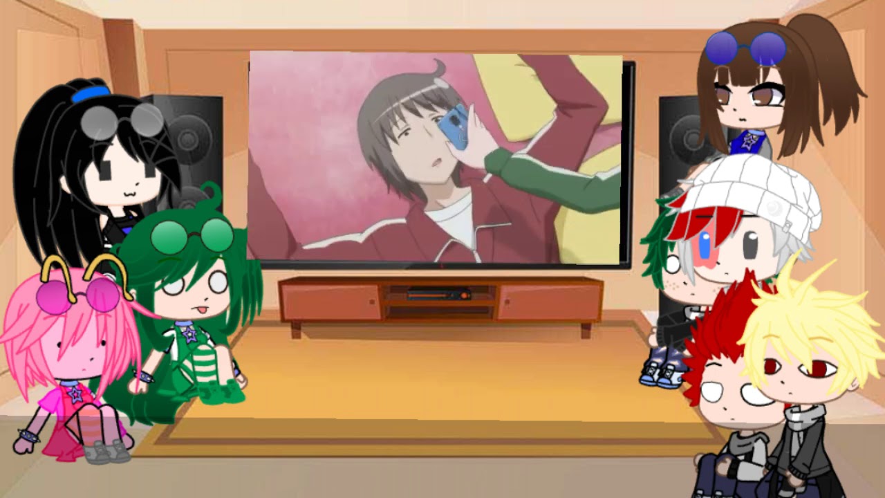 Bnha reacciona a kotoura-sam  momento divertidos original
