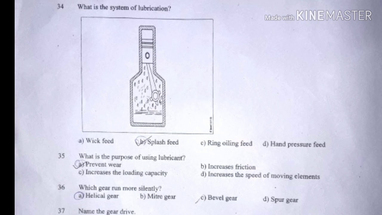 4th semester fitter trade theory solved paper 2019