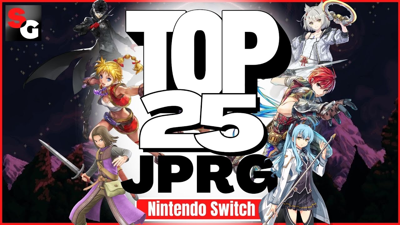 ⚔️ Le TOP 25 JRPG Nintendo Switch !🔥