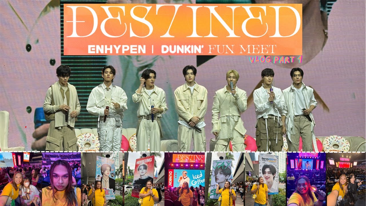 part 1 | dunkin' enhypen fun meet