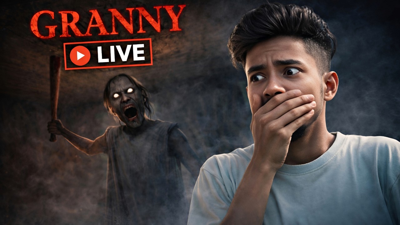 Granny Live || Granny Horror Gameplay || Granny Grandpa👉☠️ #shortsfeed #granny #live