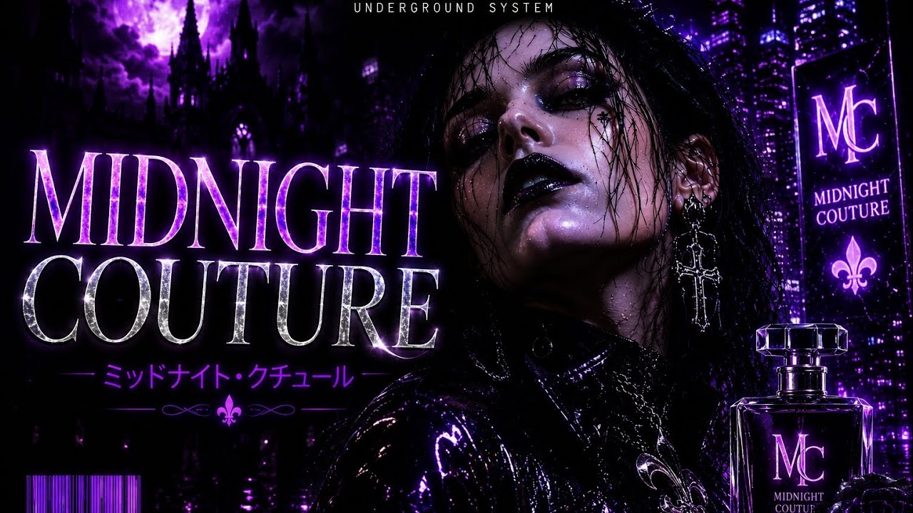 MIDNIGHT COUTURE 🖤 Cyber Fashion Rave Experience