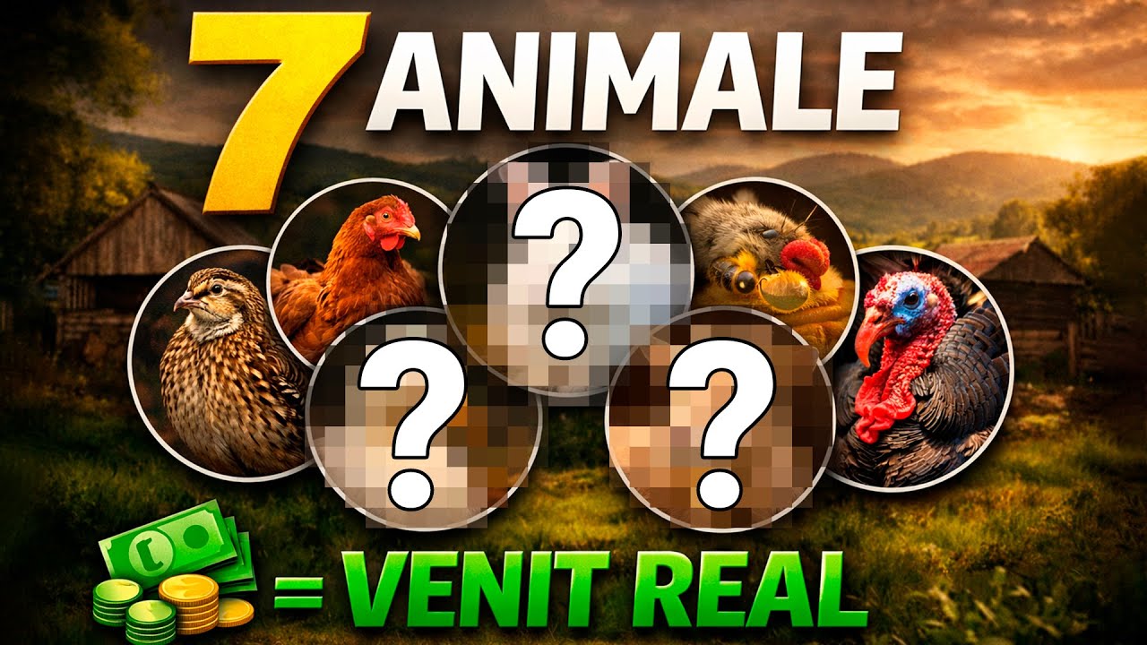 7 animale care aduc venit real pe 10 ari în România — fără credite și investiții