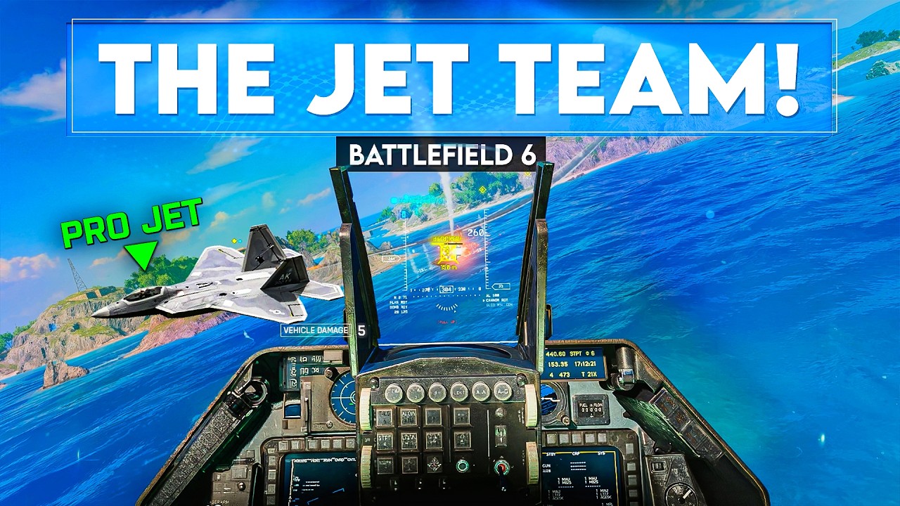 Когда *ПРОФИ-ПИЛОТЫ* объединяются в Battlefield 6...