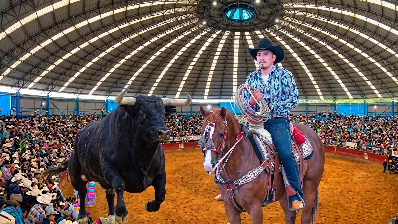 TOROS BRAVOS BUSCA CABALLOS!! JARIPEO EN EL RELICARIO DE MORELIA 29 JUNIO 2025 CHAGO RAYITO DANIELA