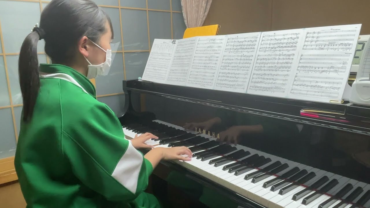 合唱伴奏伴奏練習　「証」　中学３年生
