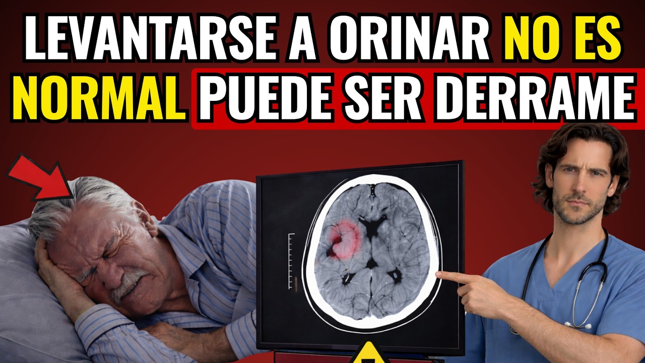 Millones se Levantan a Orinar por la Noche Creyendo que es Normal… ¡Pero es una Señal de Derrame!