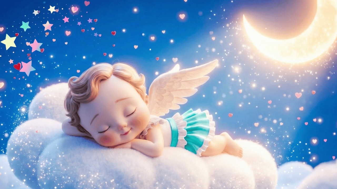 👼☁️ Música para Dormir Bebés | Ángel Durmiendo en las Nubes 🌙 Lullaby Suave 30 Min ⭐