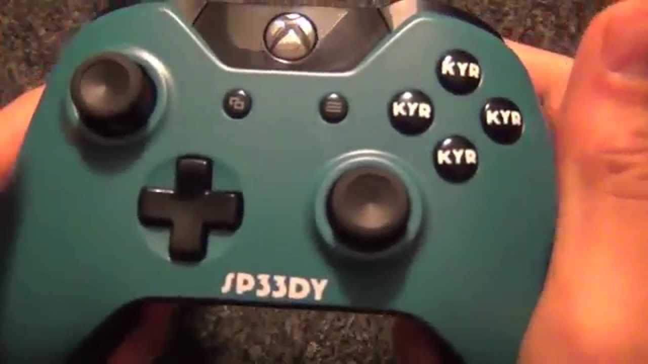 KYR SP33DY's FIRST EVER CUSTOM CONTROLLER