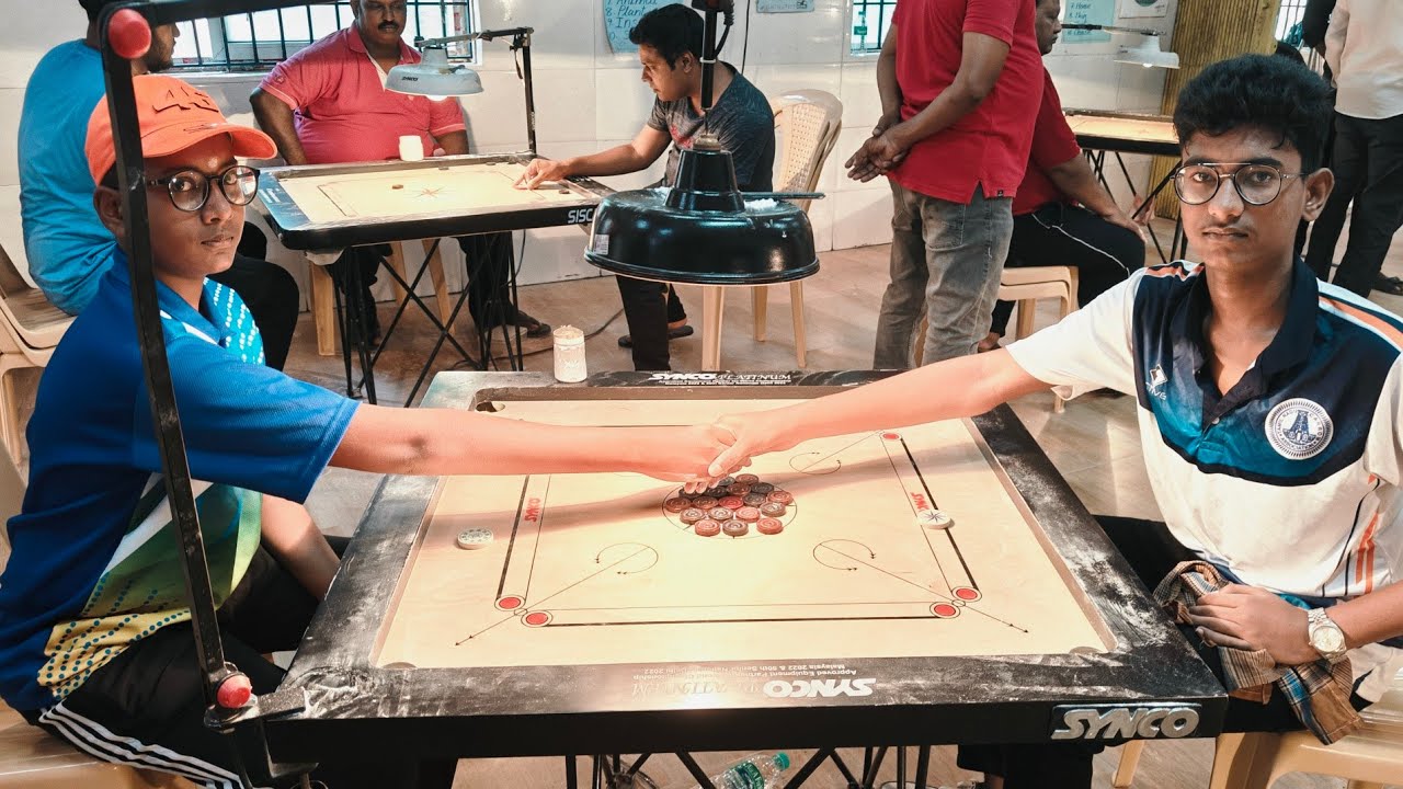 CARROM SINGLES SF| ABDULLAH VS DHARSHAN|U-16 BOYS IN 2ND YEAR ANNIVERSARY TOURNAMENT VADACHENNAI#ACV