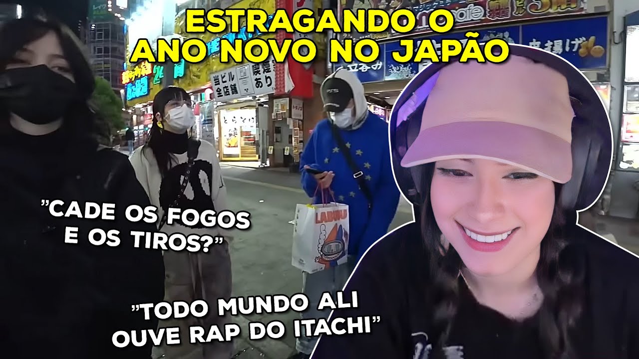 YAYAH REAGE: ESTRAGANDO O ANO NOVO NO JAPÃO (BAKA GAIJIN) | Yayah Clipes