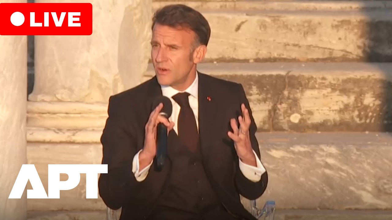 LIVE | Emmanuel Macron Visits Athens to Renew France&ndash;Greece Security Deal | APT