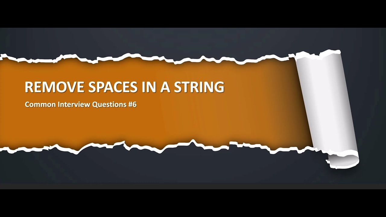 Remove Spaces - C#