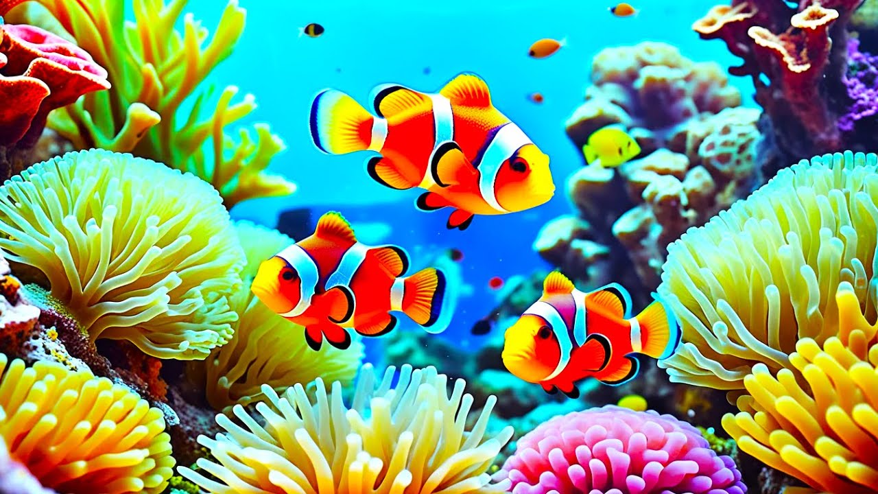 The Best 4K Aquarium - Explore the Stunning World of Sea Jellyfish and Beautiful Coral Reef Fish. #8