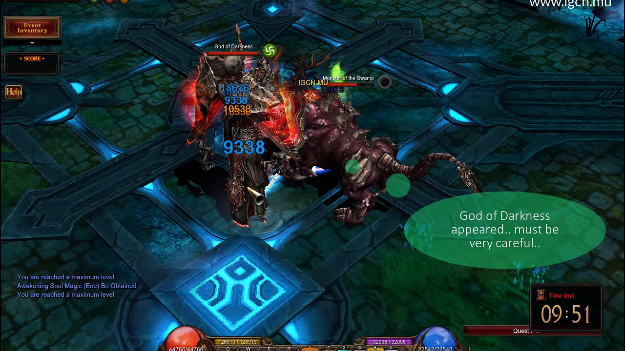 IGCN - [x13] - God of Darkness Battle
