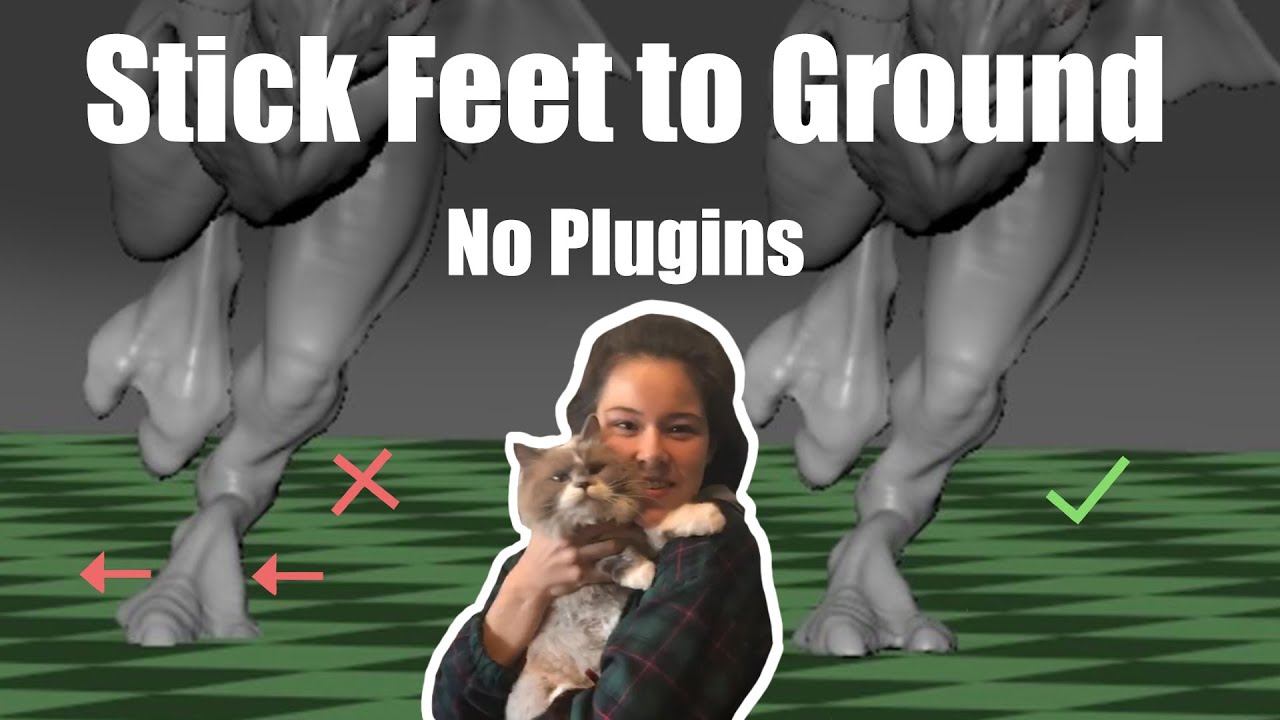 How To Fix Sliding Feet in Animation - NO PLUGINS - Maya Tutorial