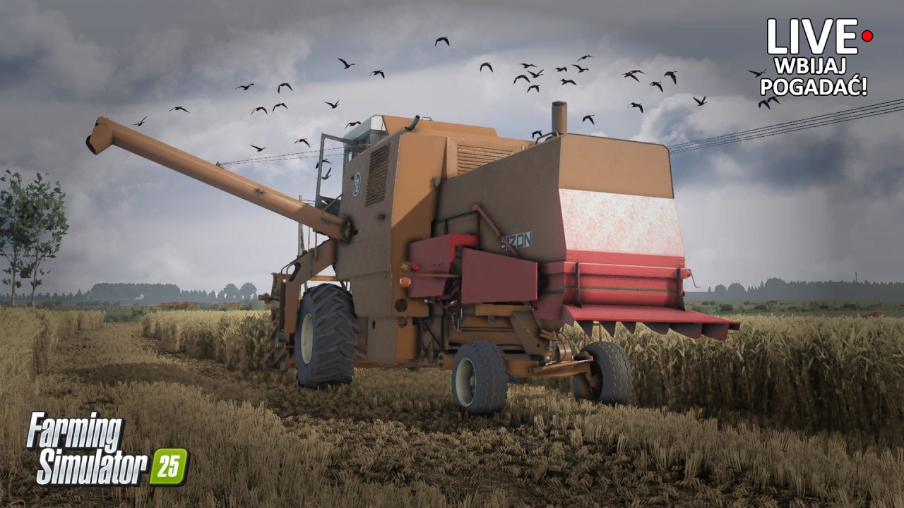 🔴LIVE!🔴🚜FS 25 Polska Wiocha❓Ciekawe Co Dziś Się Spier***i❓🤔Co Tam? Bliżej Lata☀️