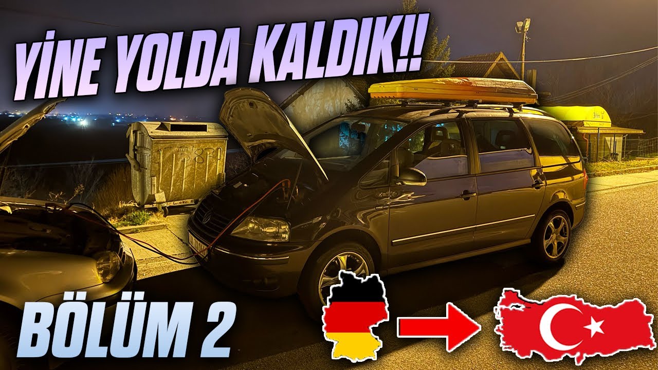 Sıla Yolu 2025 | EFSANE ALMANCI KASA SHARAN İLE SIRBİSTAN'DA YOLDA KALDIK 2 . Bölüm