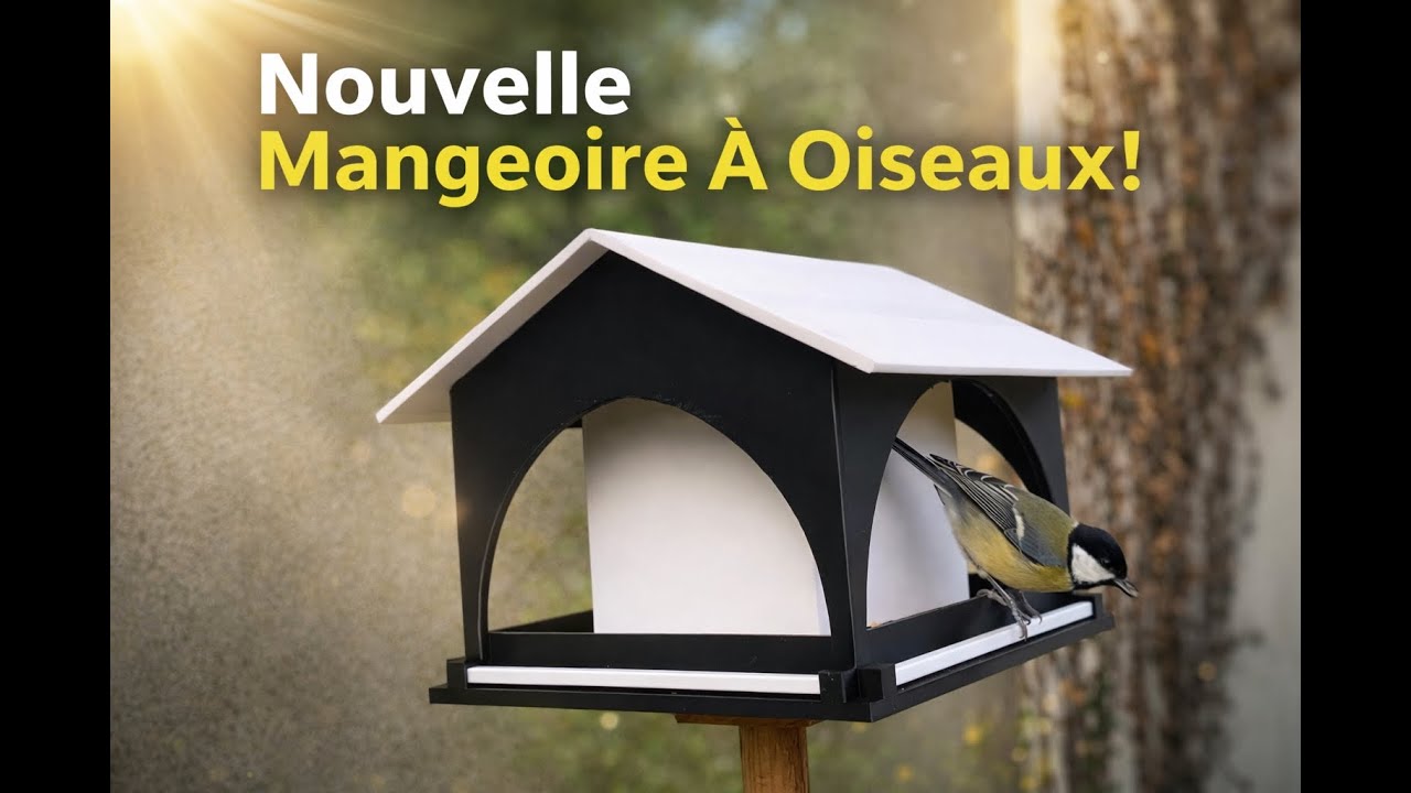 Une Mangeoire imprimée en 3D