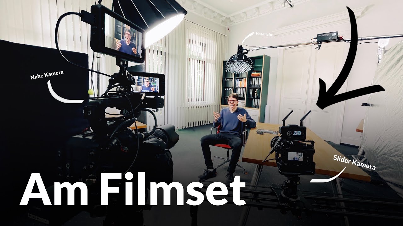 Hochwertige Interviews produzieren | Tutorial am Filmset