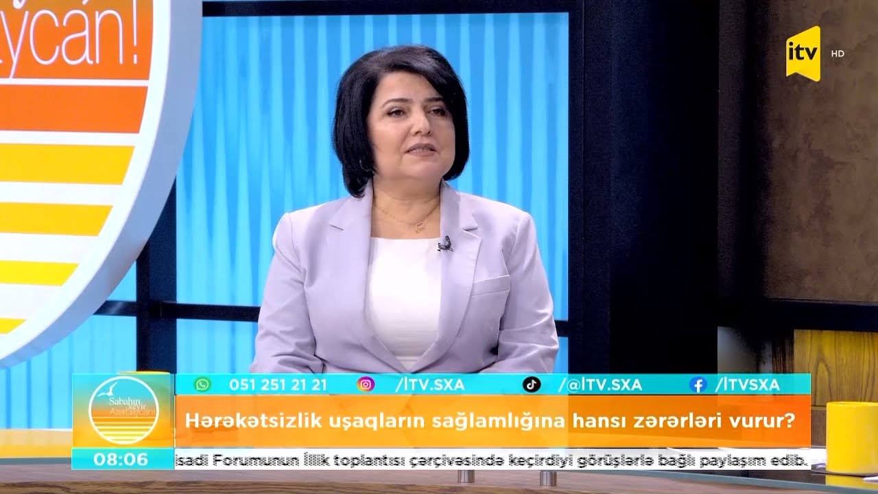 Hərəkətsizlik uşaqların sağlamlığına hansı zərərləri vurur? - Məhsəti Nəcəfova
