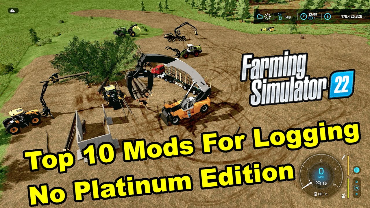 Top 10 FS22 Logging Mods for Farming Simulator 22