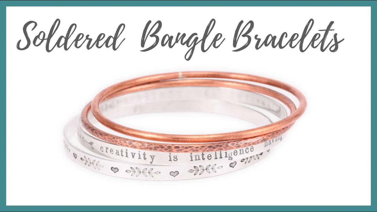 Soldered Bangle Bracelets Tutorial - Beaducation.com