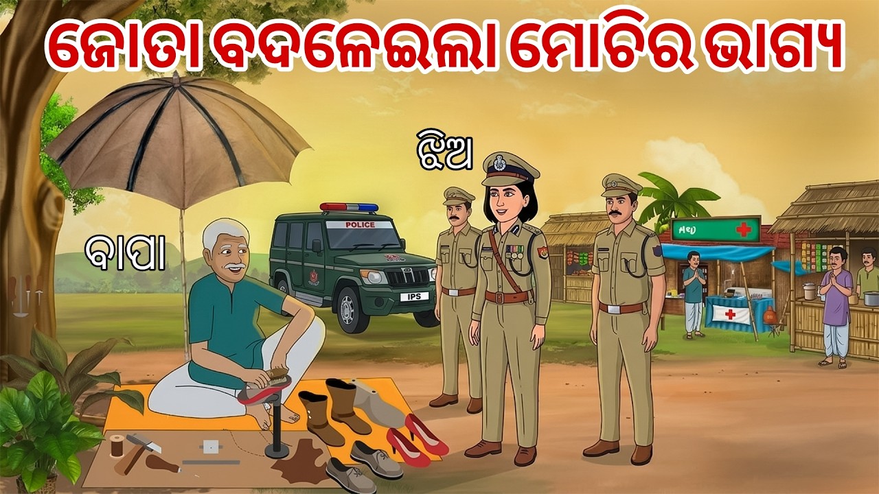 ଜୋତା ବଦଳେଇଲା ମୋଚିର ଭାଗ୍ୟ   | Odia Sasu Bohu Kahani | Odia Stories | Moral Story