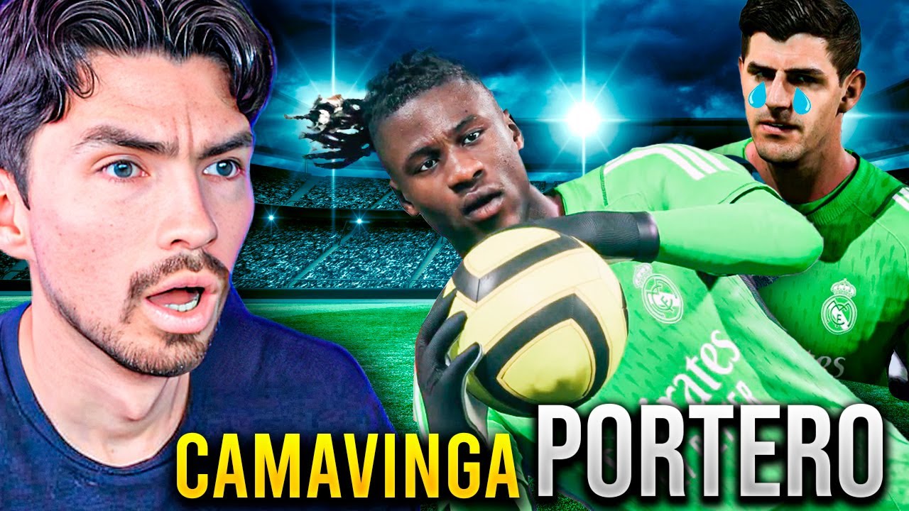 Pongo a Camavinga de Portero en el Real Madrid por 1 Temporada