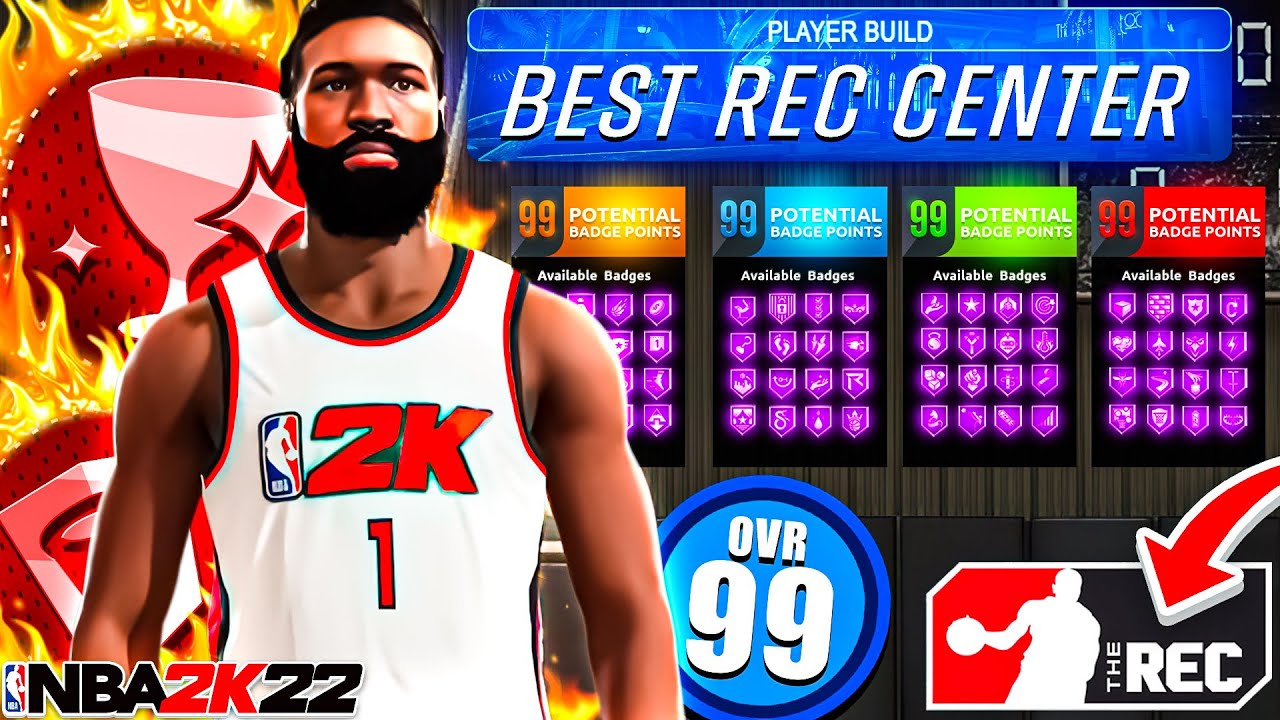 7'0+ Centers Are God Like on NBA 2K22 Best Rec Center Build Best 2 - Way Facilitator Build OP Badges