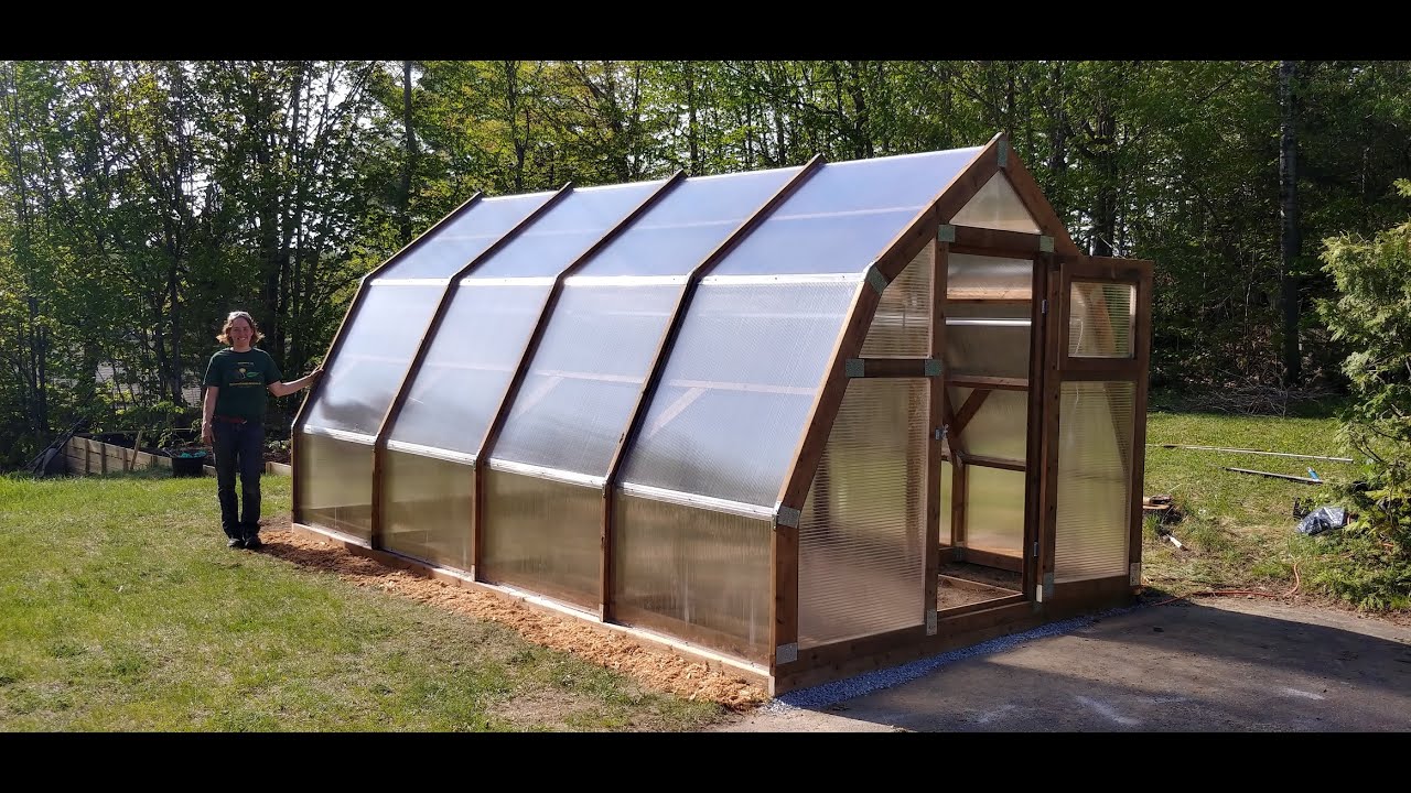 Maserre.ca  - Serre de jardin Québec - Serre urbaine 10' x 16'
