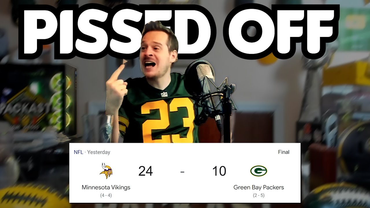 5 Minutes of Tom Grossi RAGING because the Packers suck