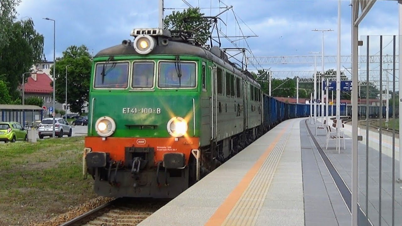 [295]🍀Lokomotywa ET41-100 - klasyk PKP Cargo | Tuch&oacute;w/LK96