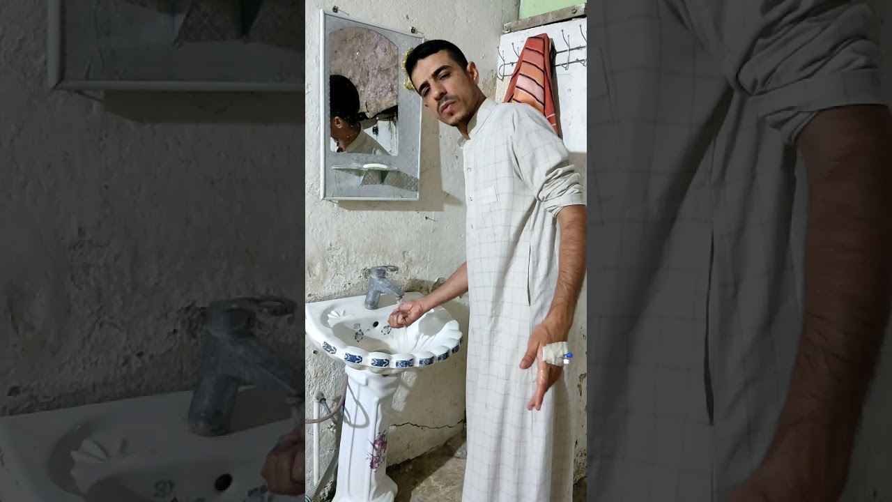 كيفية التيمم والوضوء بالكانونه🩹