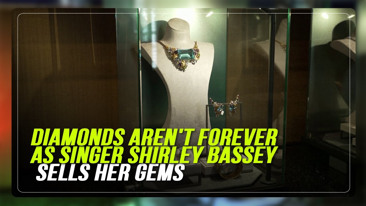 Diamonds aren't forever as singer Shirley Bassey sells her gems